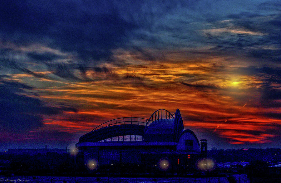 Miller Park at Sunset Photograph by Tommy Anderson