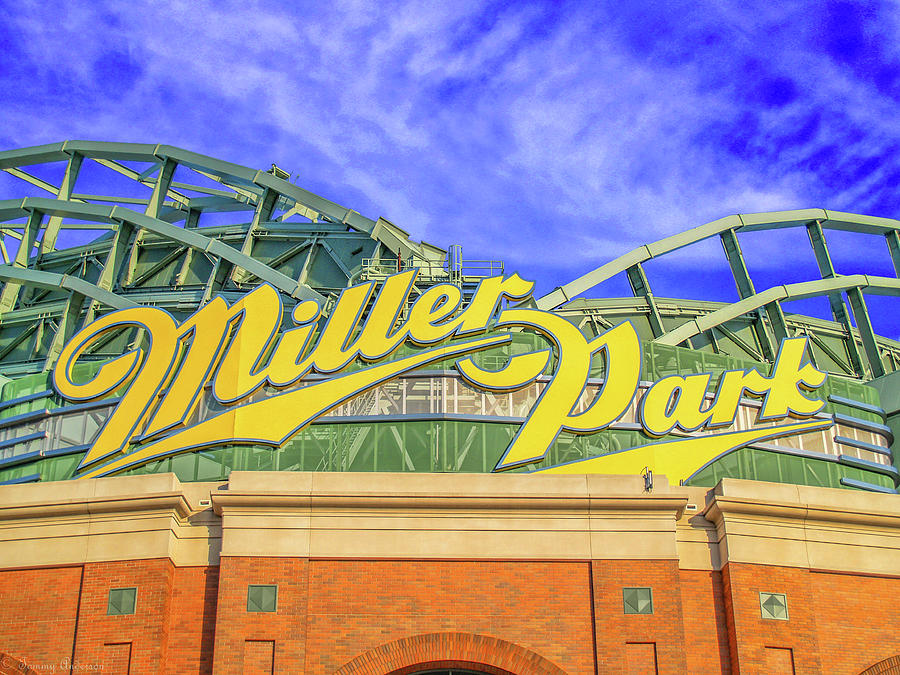 Milwaukee Photograph - Miller Park in HDR by Tommy Anderson
