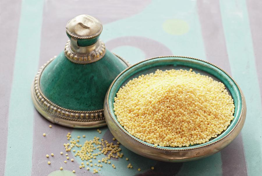 Millet In An Oriental Dish Photograph by Gross, Petr