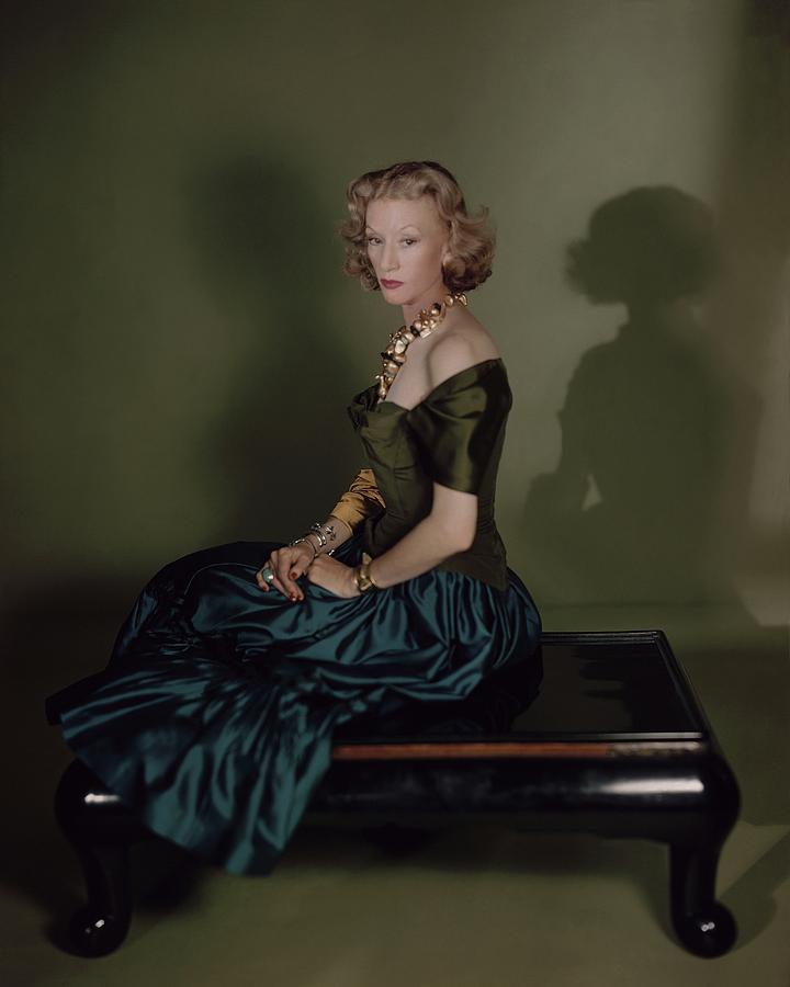 Millicent Rogers In Charles James Photograph by Horst P. Horst
