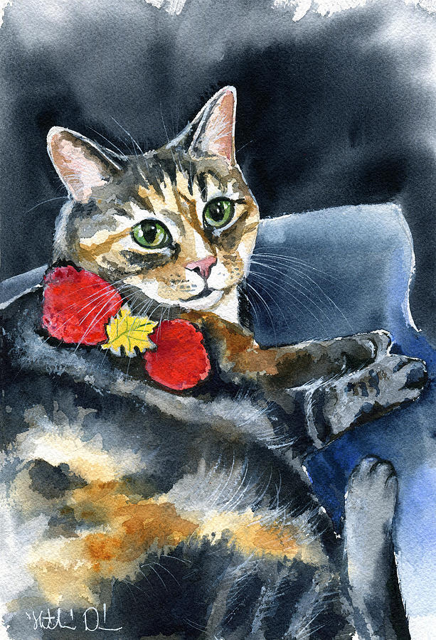 Millie Painting by Dora Hathazi Mendes