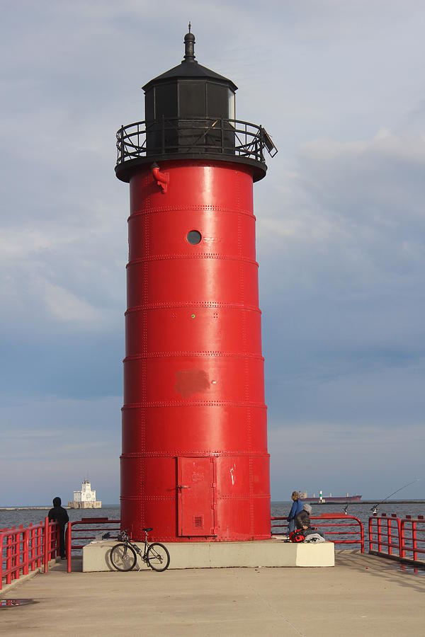 Milwaukee Pierhead Light Photograph - Milwaukee Pierhead Light by Callen Harty Milwaukee Pierhead Light Photograph - Milwaukee Pierhead Light by Callen Harty