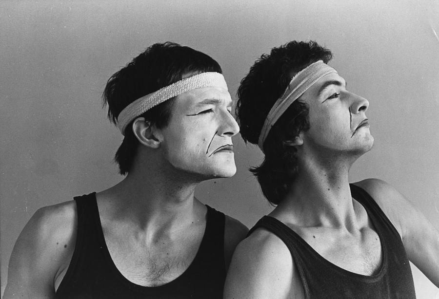 Headband Photograph - Mime Show by Evening Standard Headband Photograph - Mime Show by Evening Standard