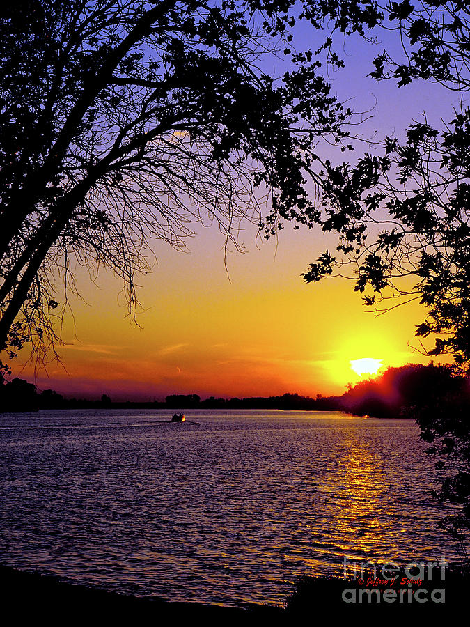 Mina Lake Sunset Photograph by Jeffrey Schulz
