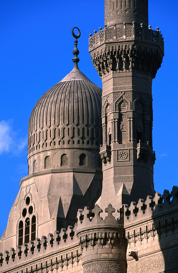 Minarets And Roof Detail Of Al-rifai Photograph by John Elk Iii