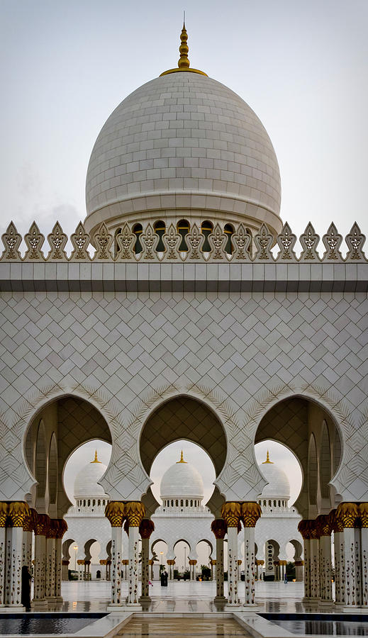 Minarets Of The Grand Mosque Of Abu Photograph by C. Fredrickson Photography