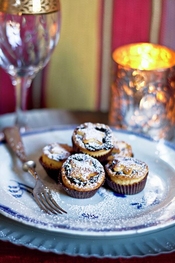Mince Pies Dusted With Icing Sugar Photograph by Sjoberg, Marie