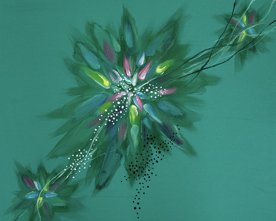 Woman Painting - Mind #07 by Natsumi Yamaguchi Woman Painting - Mind #07 by Natsumi Yamaguchi