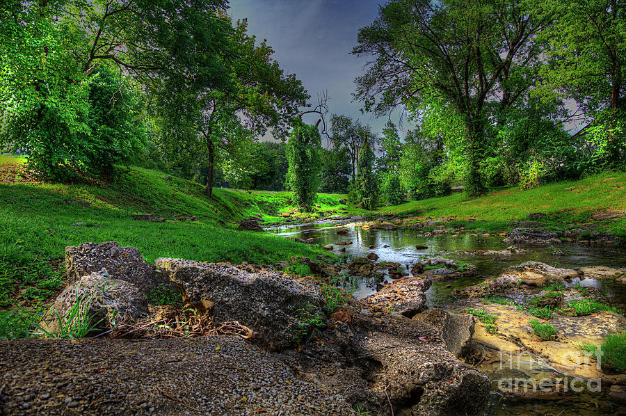 Travel Photograph - Mine Au Breton Creek by Larry Braun Travel Photograph - Mine Au Breton Creek by Larry Braun