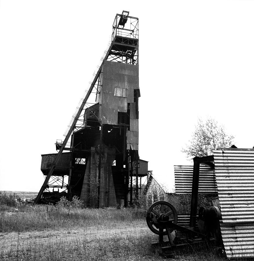Mine Building Photograph by Robert Natkin