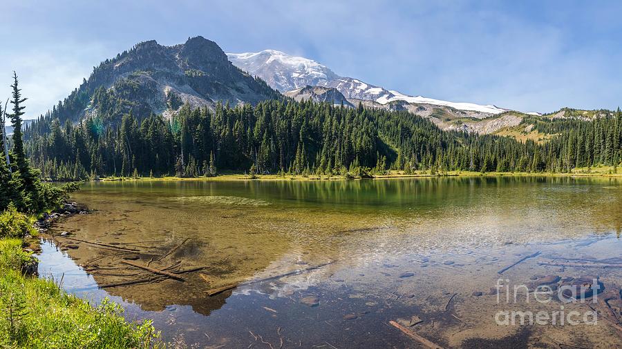 Mineral Lake Mount Rainier National Park Washington United States Ultra