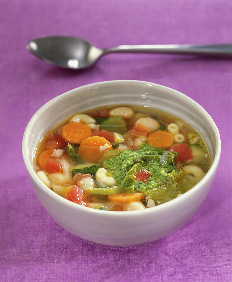 Minestrone Photograph by Leser