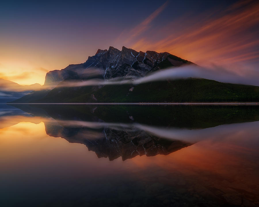 Banff National Park Photograph - Minewanka by Juan Pablo De Miguel
