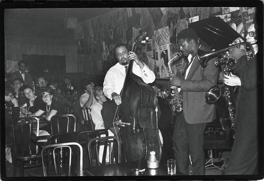 Mingus Performs At The Five Spot Cafe Photograph by Fred W. McDarrah Mingus Performs At The Five Spot Cafe Photograph by Fred W. McDarrah