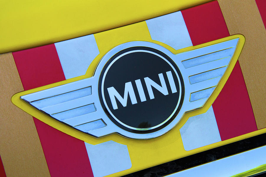 Mini Cooper Emblem And Logo Photograph by Nick Gray - Pixels