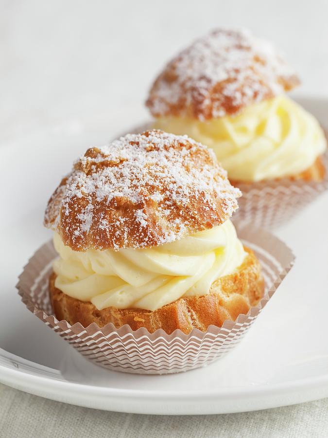 Mini Cream Puffs Photograph by George Crudo - Fine Art America