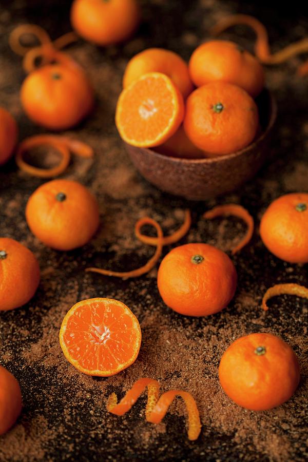 Mini Mandarins With Brown Sugar And Orange Zest Photograph by Jane Saunders