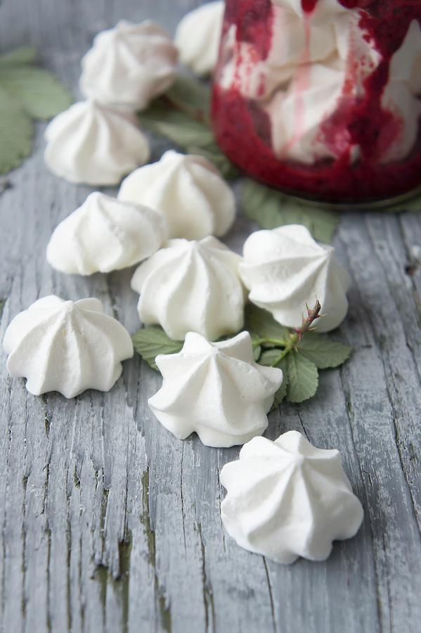 Mini Meringues Photograph by Martina Schindler