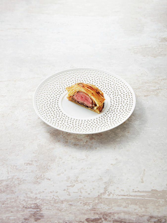 Mini Veal Wellington With Parma Ham Photograph by Tre Torri