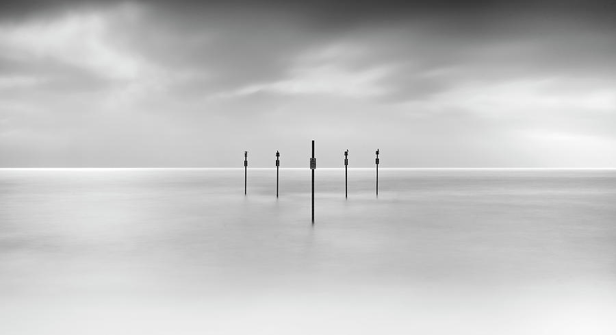 Minimal Posts Are Arranged Photograph by Doug Chinnery