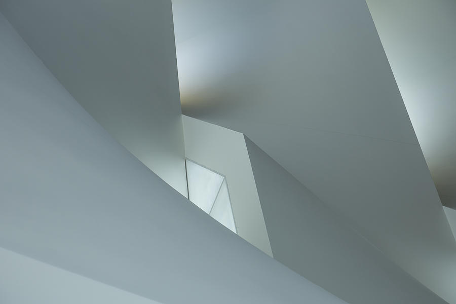 Architecture Photograph - Minimalistic Play Of Lines And Light by Roland Shainidze