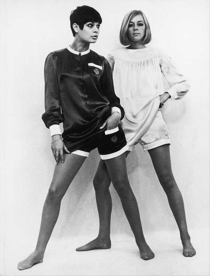 Minipants By Mary Quant In 1966 Photograph by Keystone-france