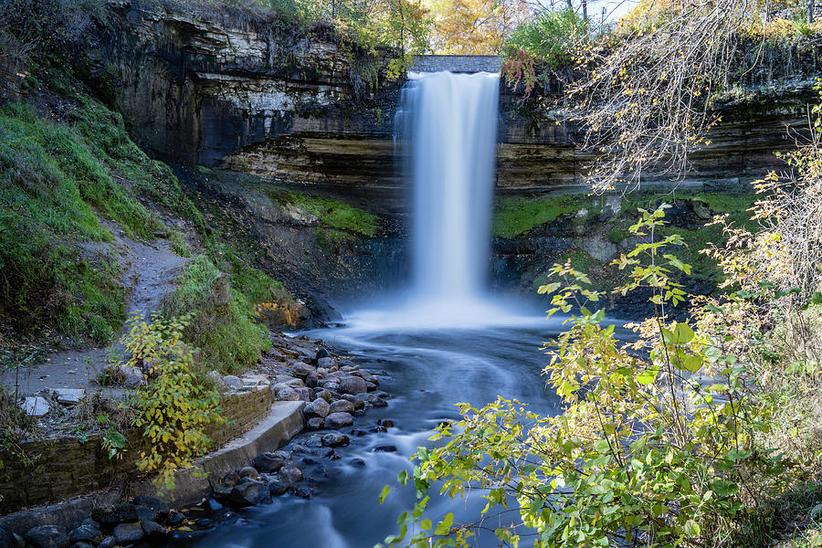 Minnehaha Falls Photograph by Ben McGrail - Fine Art America