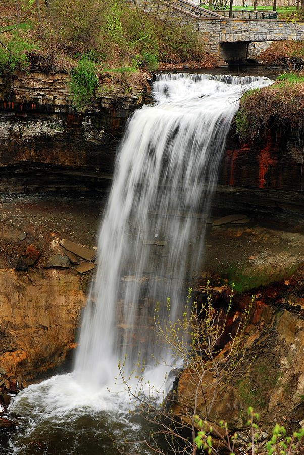 Minnehaha Falls Photograph by James Kirkikis