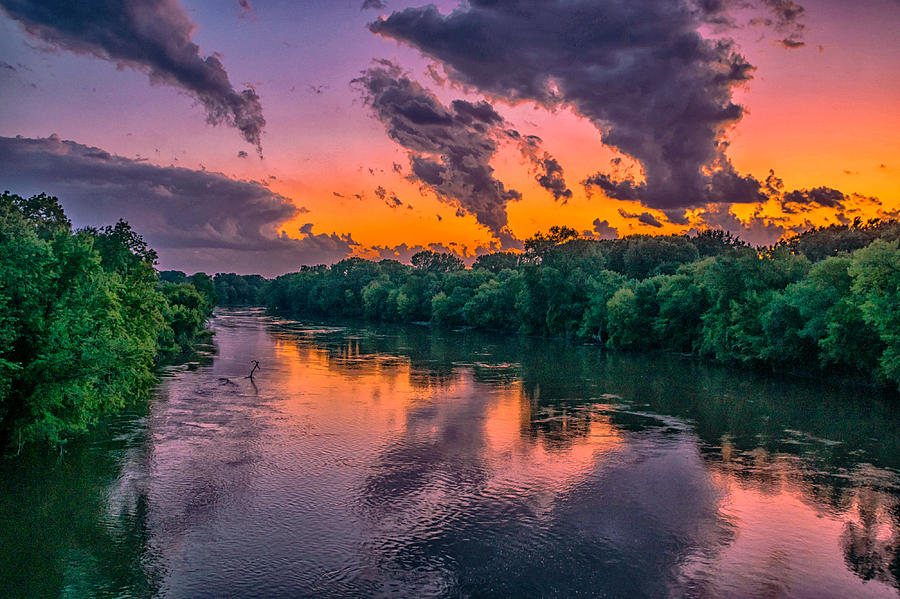 Minnesota River Reflections Photograph by Doug Wallick