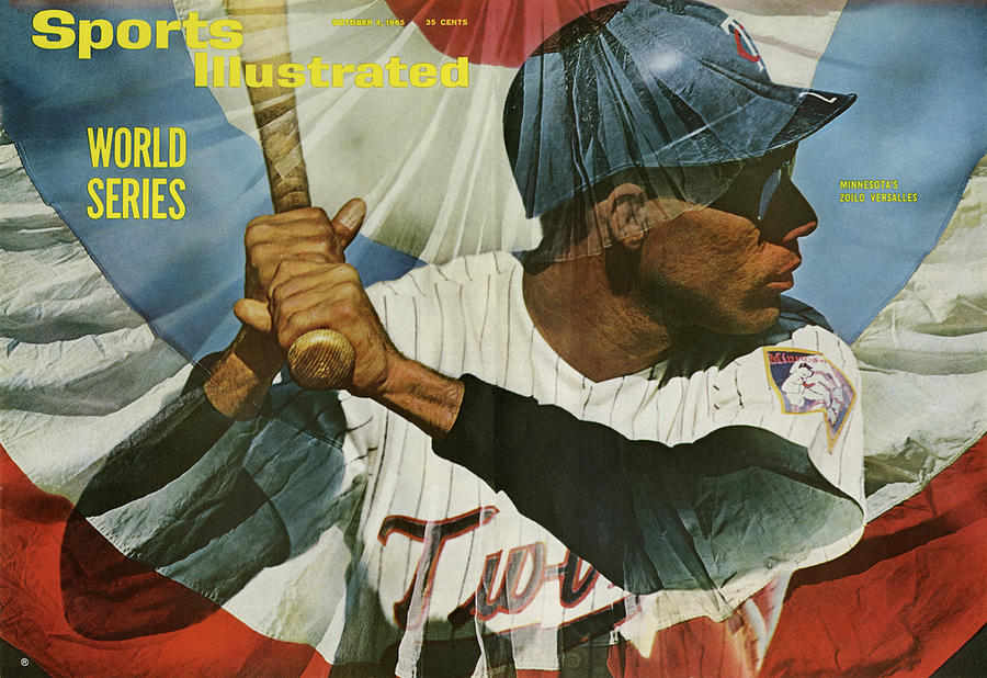 Minnesota Twins Zoilo Versalles, 1965 World Series Preview Sports Illustrated Cover Photograph by Sports Illustrated