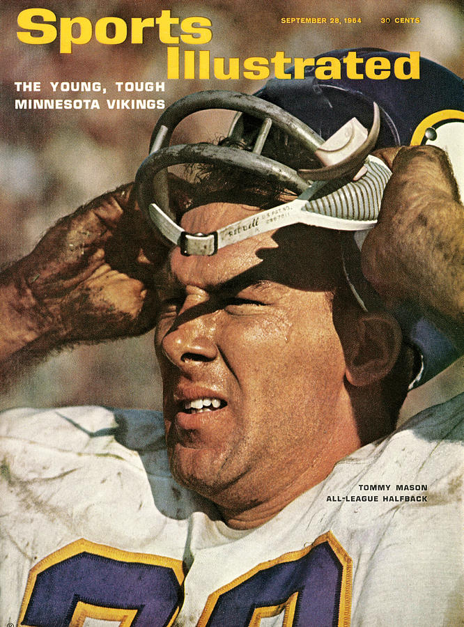 Minnesota Vikings Tommy Mason Sports Illustrated Cover Photograph by Sports Illustrated