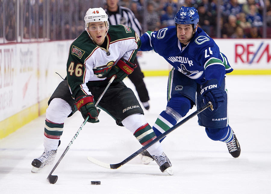 Minnesota Wild V Vancouver Canucks Photograph by Rich Lam