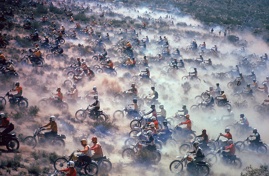 Mint 400 Motocross Race Photograph by Bill Eppridge Mint 400 Motocross Race Photograph by Bill Eppridge