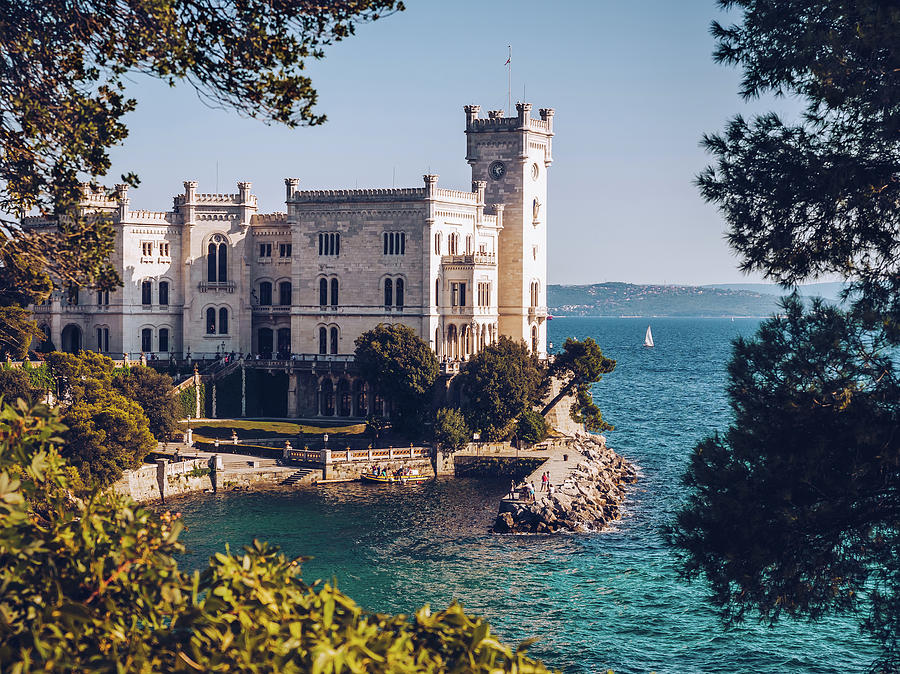 Miramare Castle - Trieste, Italy Photograph by Alexander Voss