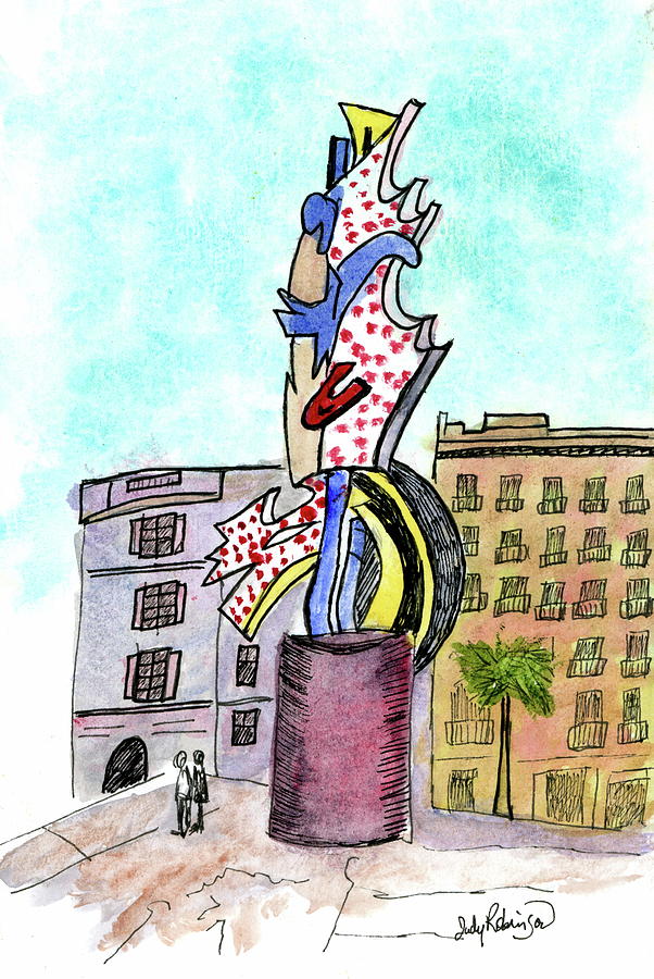 Roy Lichtenstein's El Cap by Judy Robinson Roy Lichtenstein's El Cap by Judy Robinson