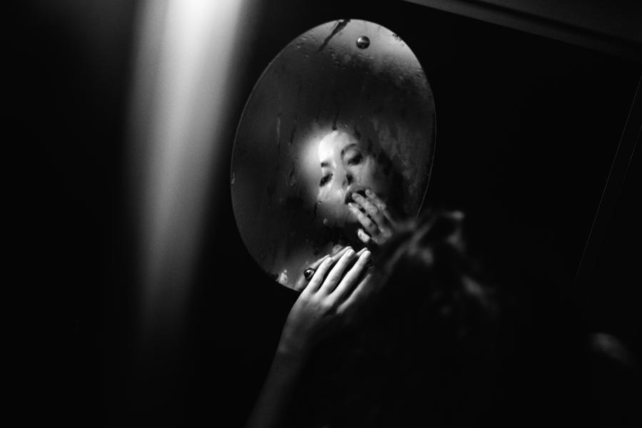 Black And White Photograph - Mirror by Andrey
