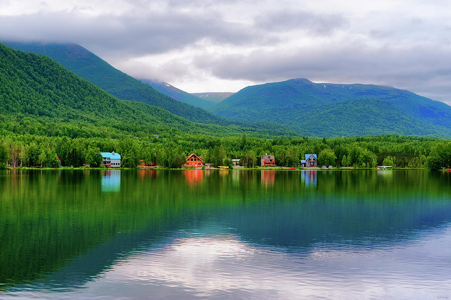 Mirror Lake Alaska Photograph by Dee Browning