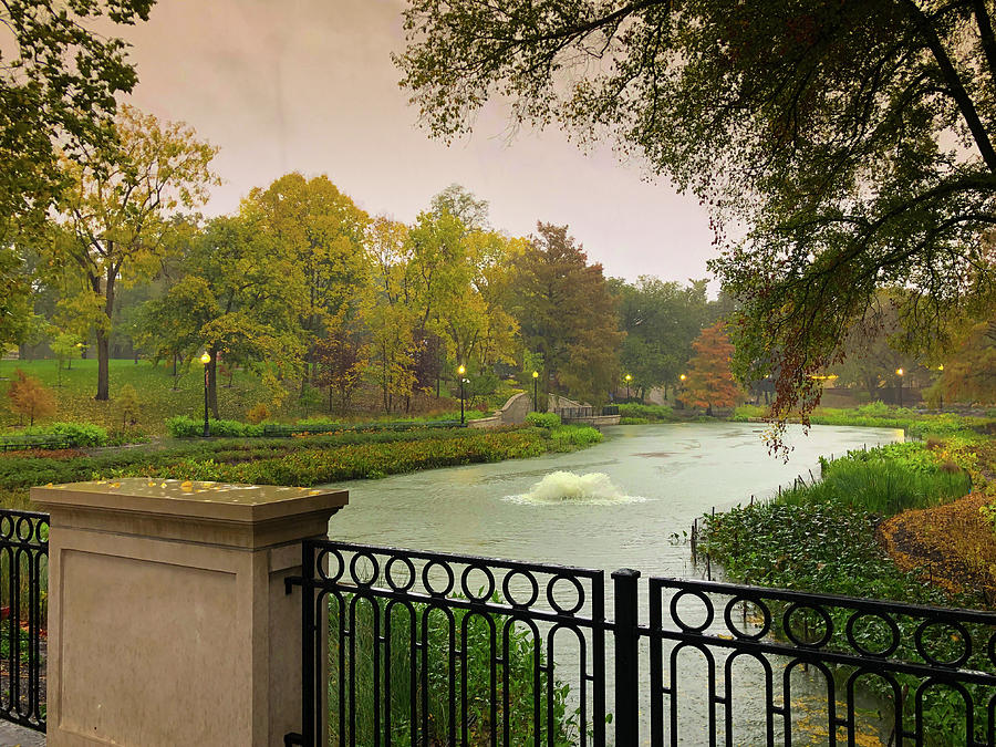 Mirror Lake At Ohio State University Campus Photograph by Art Spectrum