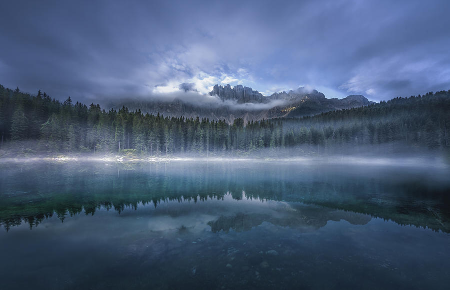 Mirror Lake Photograph by Larry Deng