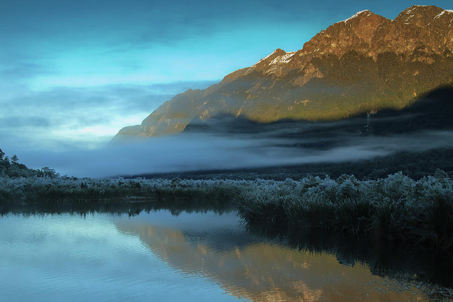 Mirror Lake New Zealand Photograph by By Pinnati Photography