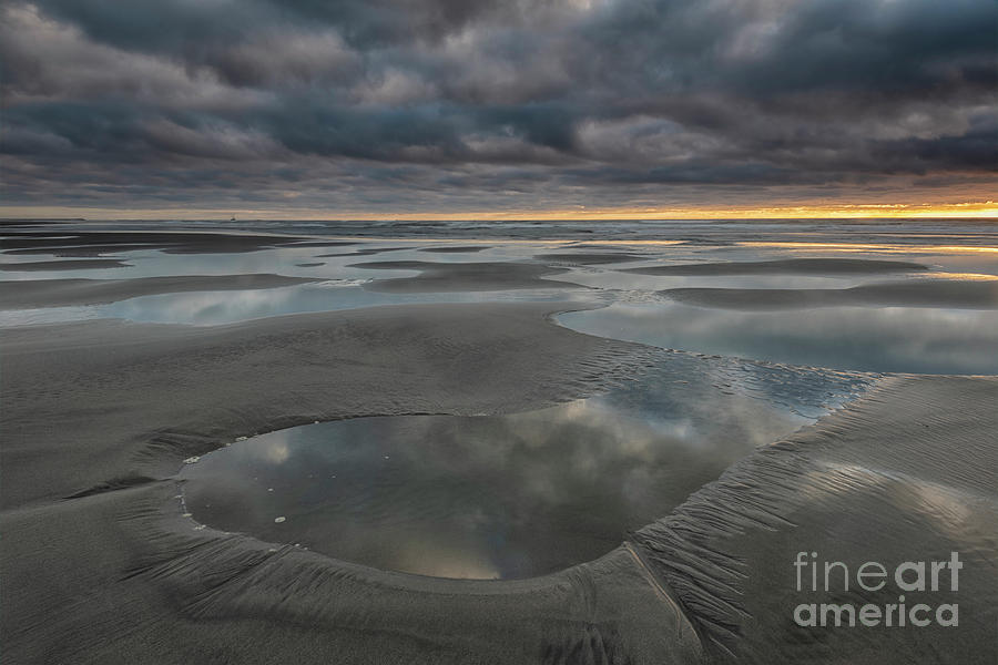 Sunset Photograph - Mirror Pools by Michael Dawson