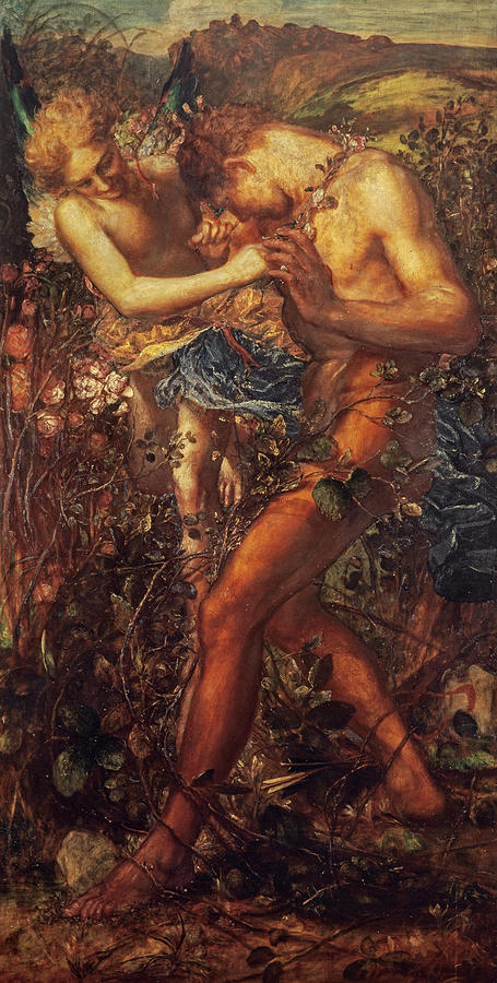 George Frederic Watts Painting - Mischief, 1878 by George Frederic Watts