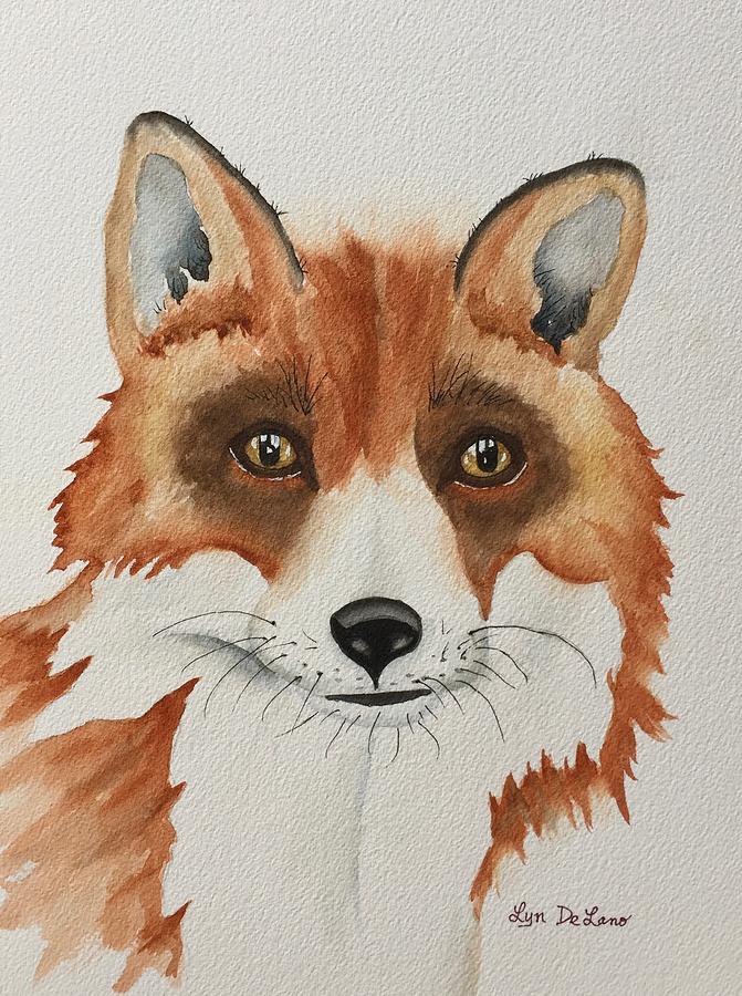 Miss Foxy Painting by Lyn DeLano