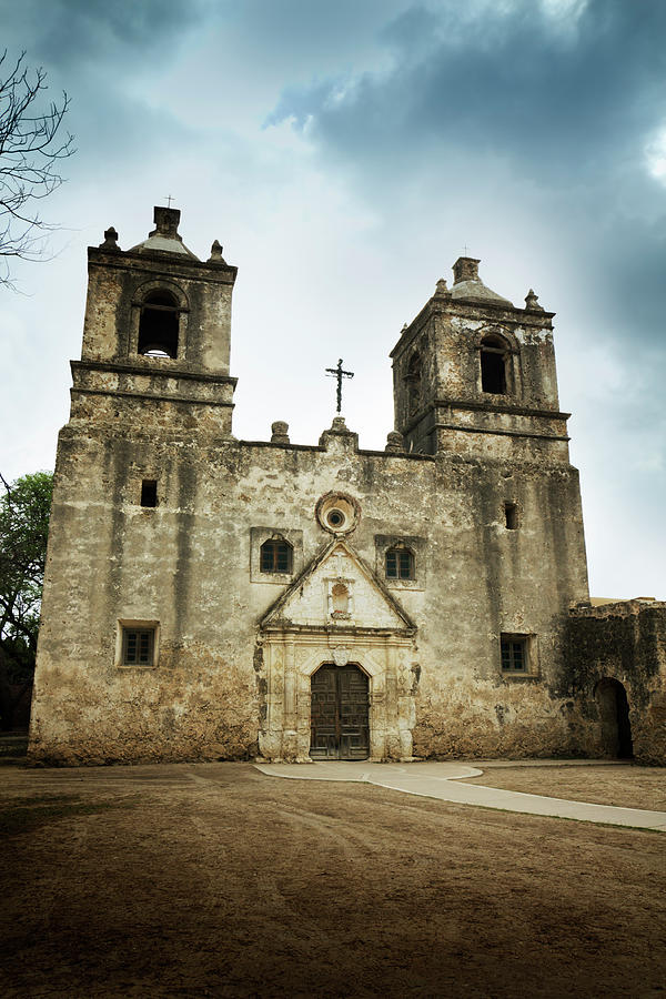 Mission Concepcion Photograph by Yinyang