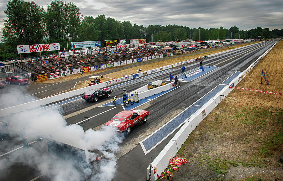 Mission Drag Racing Track Photograph