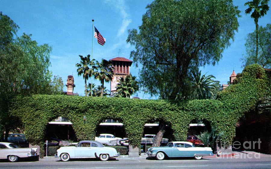 Mission Inn - 1962 - Riverside CA Photograph by Sad Hill - Bizarre Los Angeles Archive