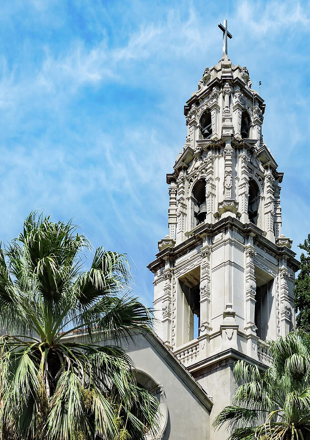 Mission Inn Area Church Tower Photograph by Norma Brandsberg
