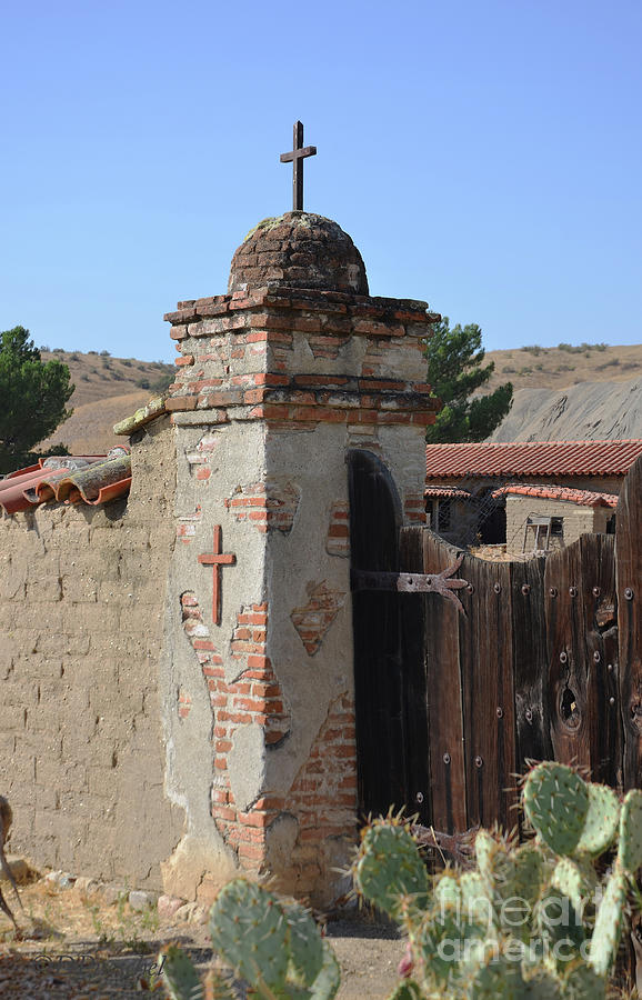 Mission San Miguel Corner Wall Photograph
