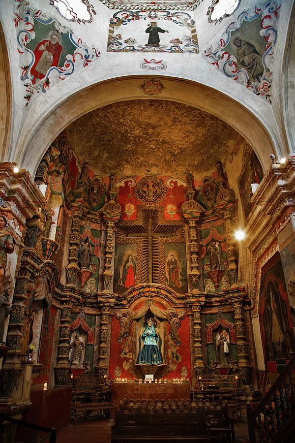 Mission San Xavier Del Bac Interior Beauty 1 Photograph By Hany J   Mission San Xavier Del Bac Interior Beauty 1 Hany J 