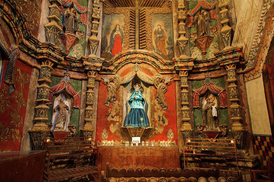 Mission San Xavier Del Bac - Interior Beauty - 2 Photograph By Hany J ...